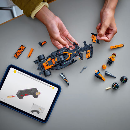 MCL SPEED CHAMPIONS LEGO SET - orange