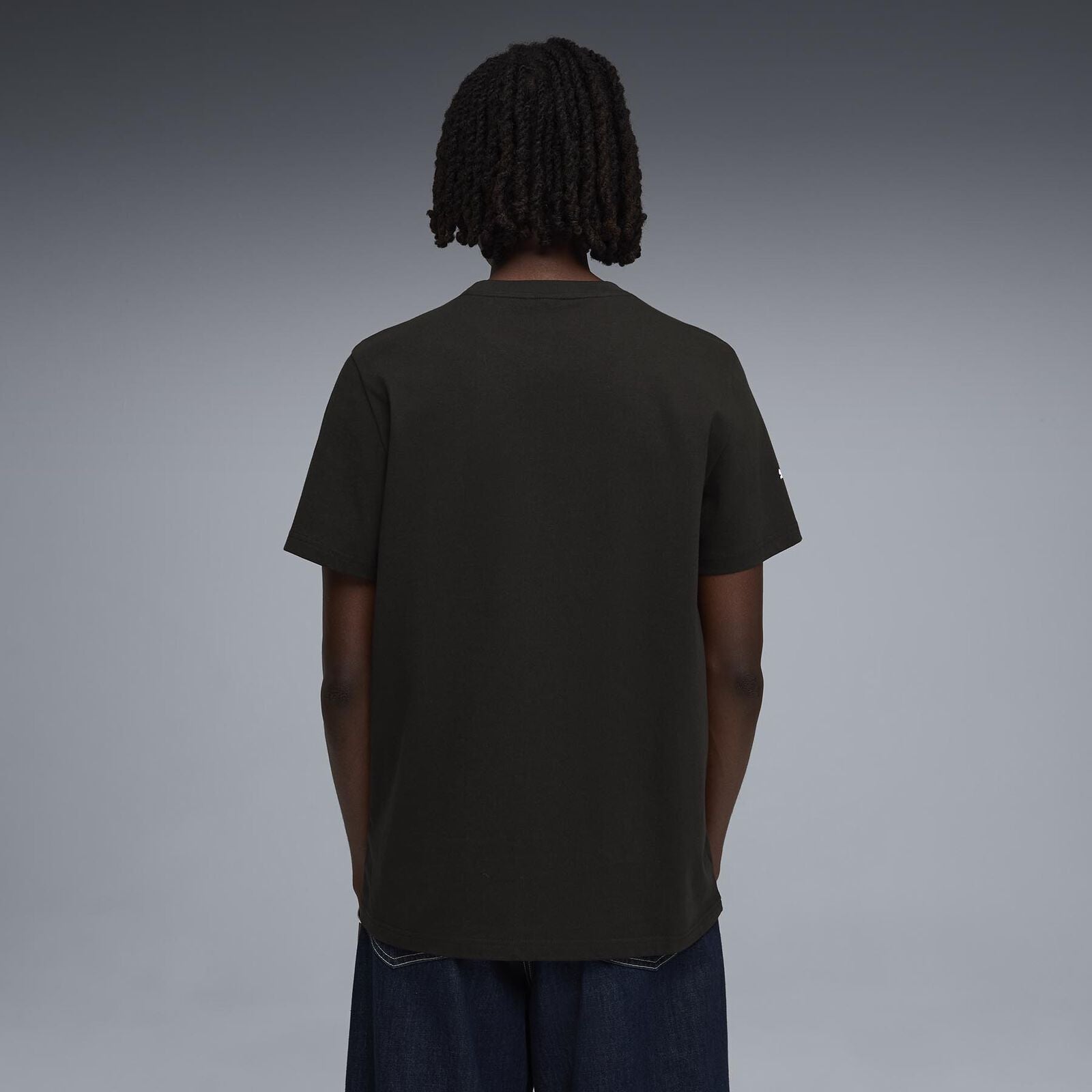 SF LS Color Shield Tee - black
