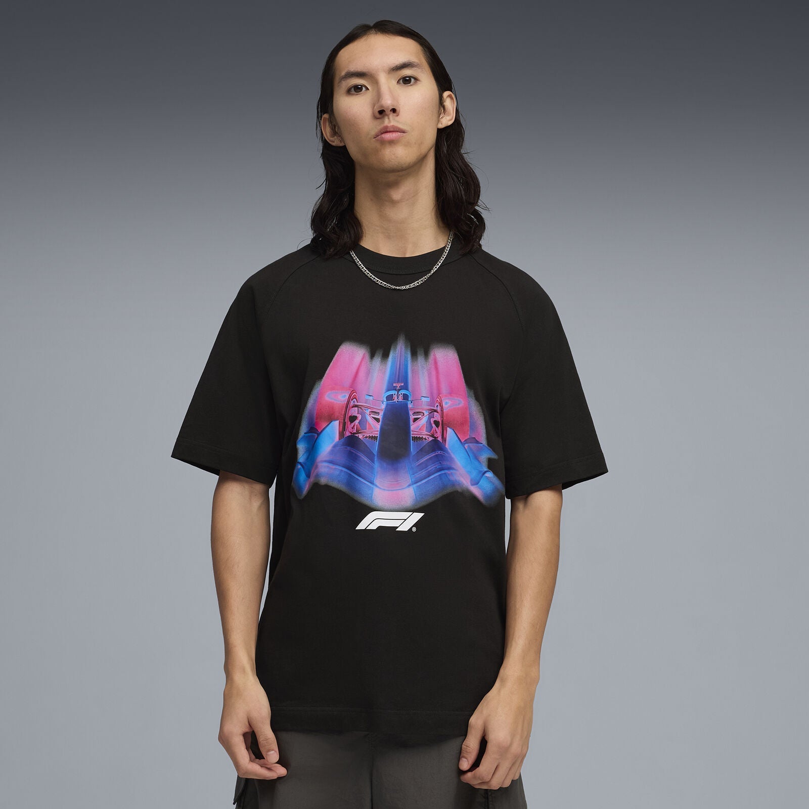 F1 LS Graphic Tee - black