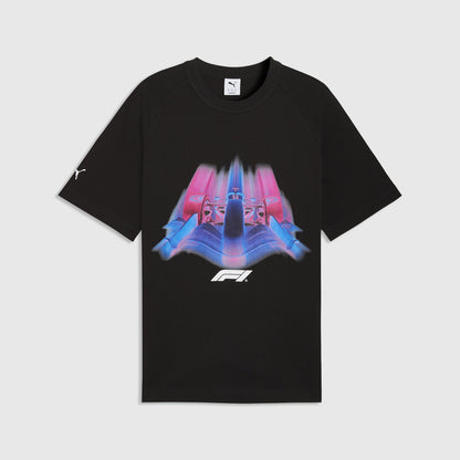 F1 LS Graphic Tee - black