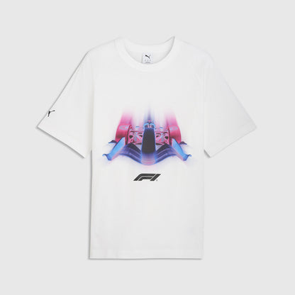 F1 LS Graphic Tee - white