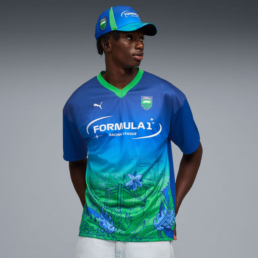F1 LS Brazil Jersey - blue / green