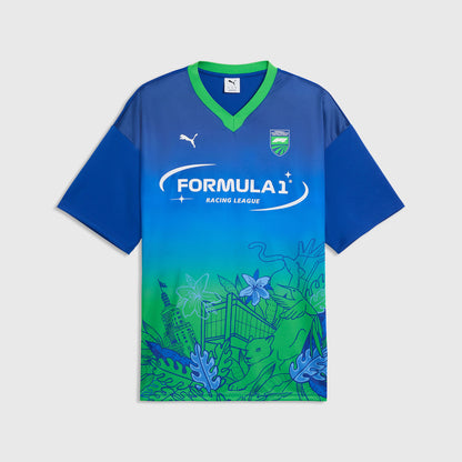 F1 LS Brazil Jersey - blue / green