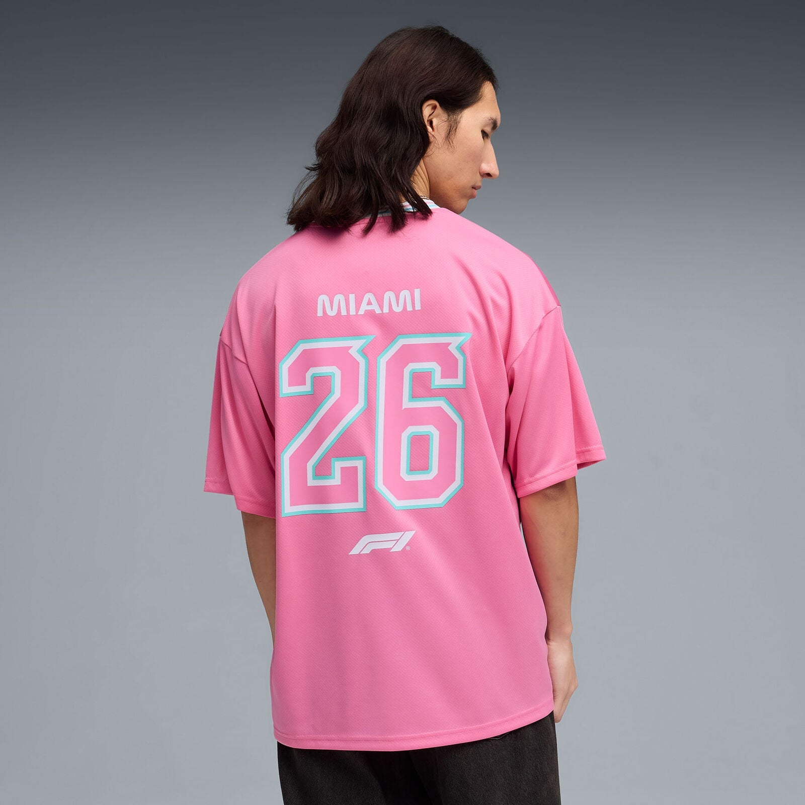 F1 LS Miami Jersey - pink icing