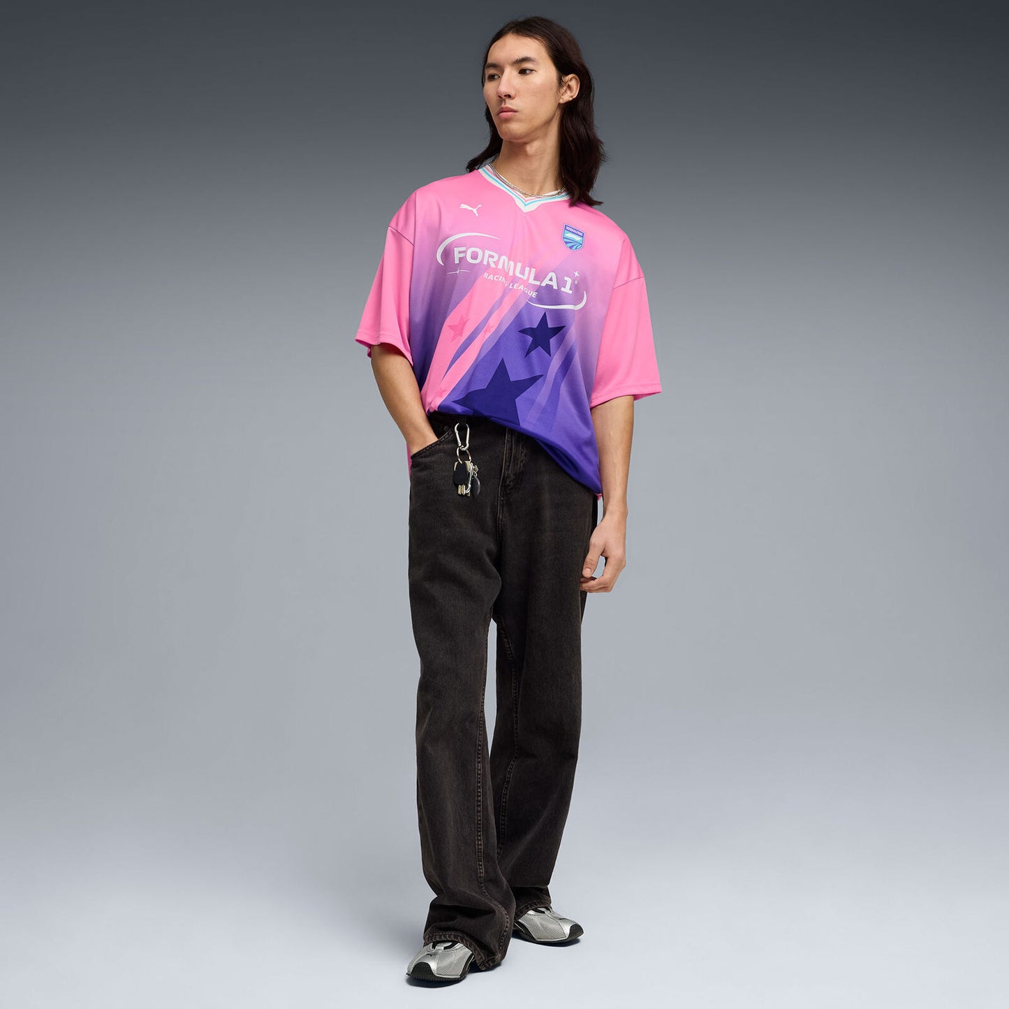 F1 LS Miami Jersey - pink icing