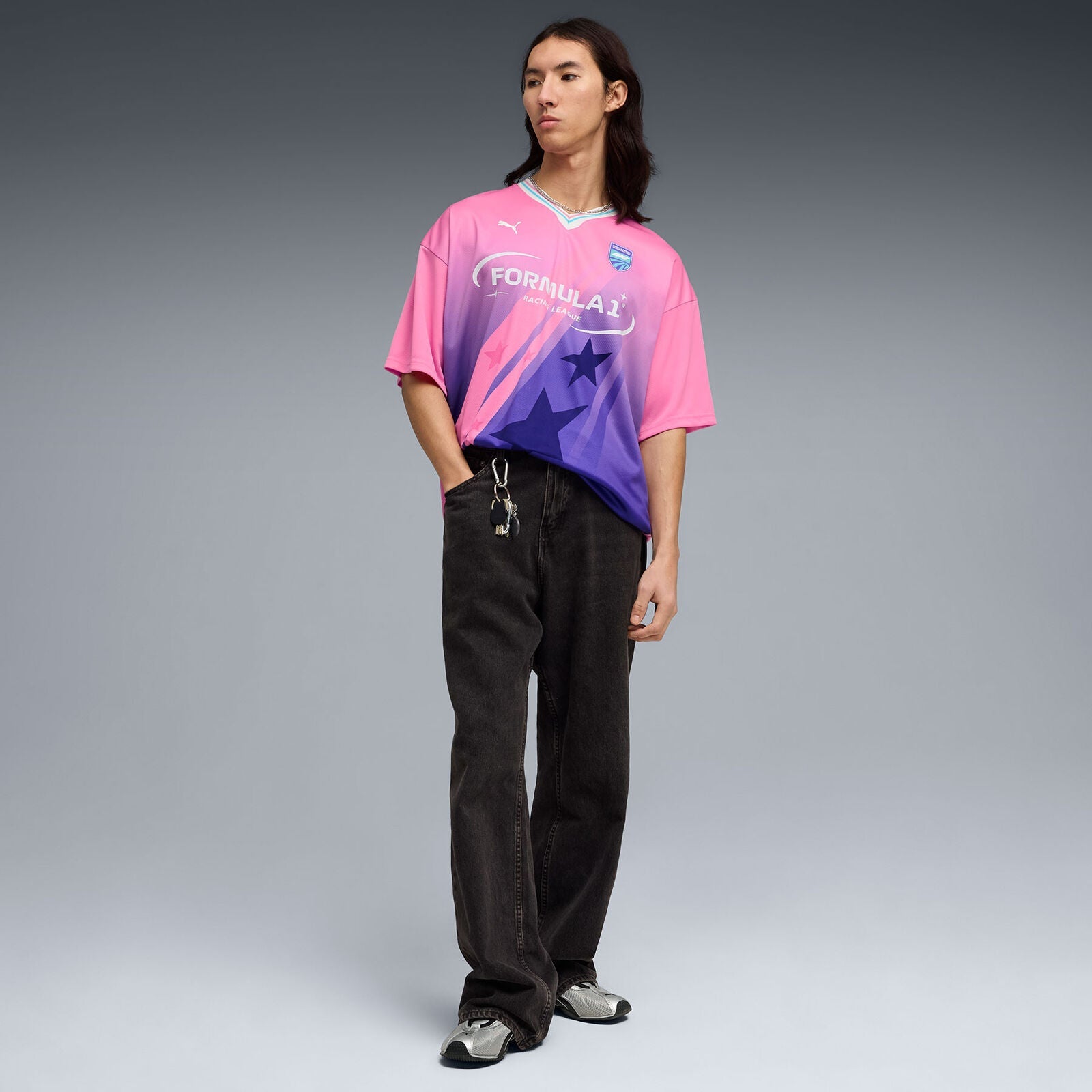 F1 LS Miami Jersey - pink icing