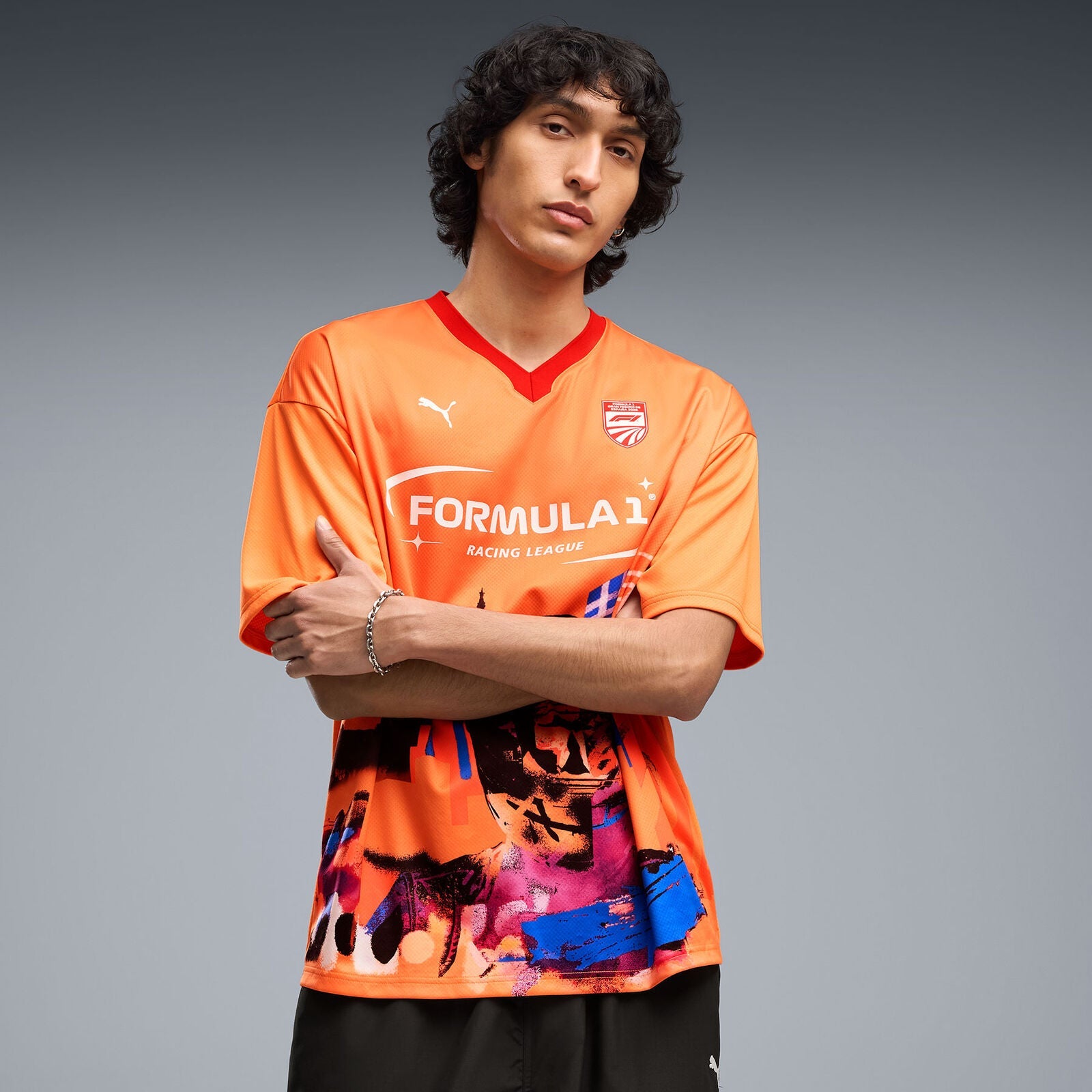 F1 LS Spain Jersey - orange