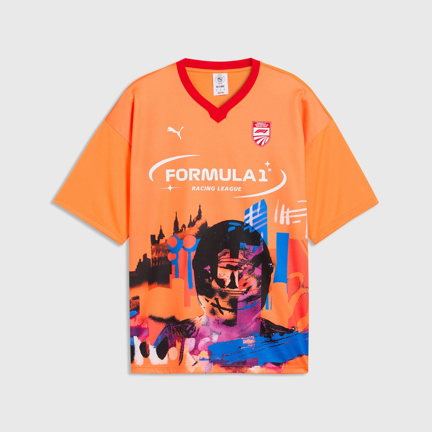 F1 LS Spain Jersey - orange
