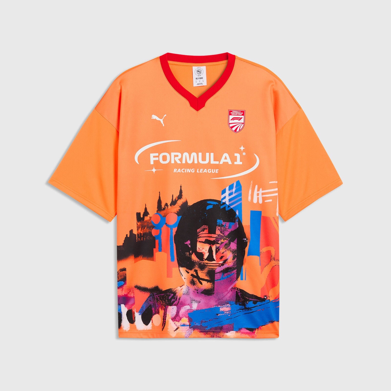 F1 LS Spain Jersey - orange
