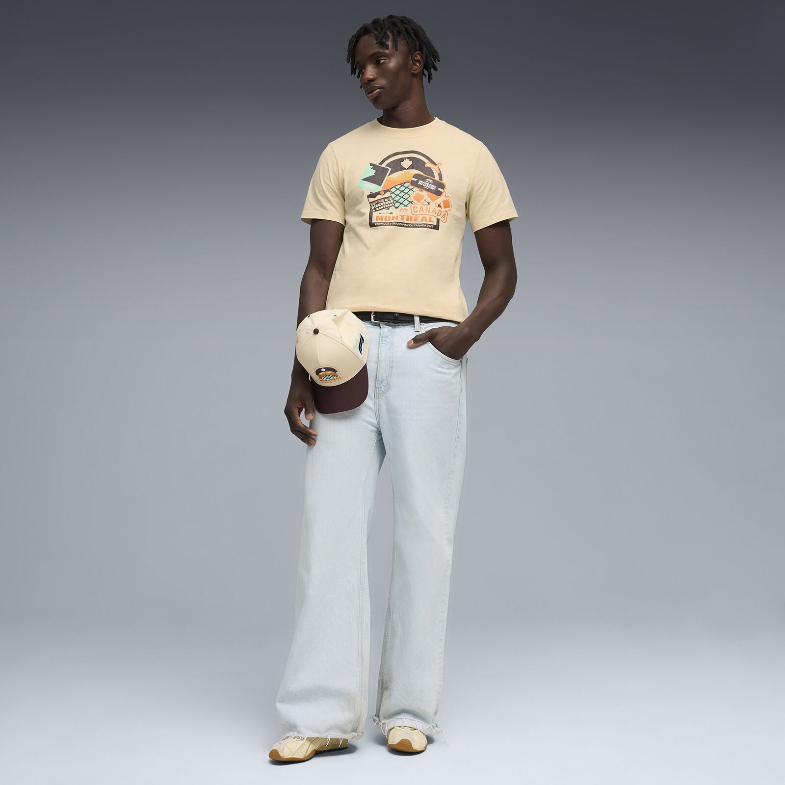 F1 FW SE Canada Tee - beige