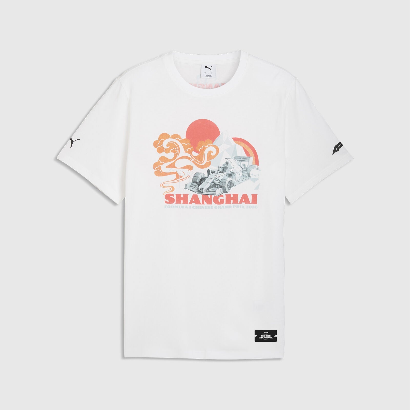 F1 FW SE China Tee - white