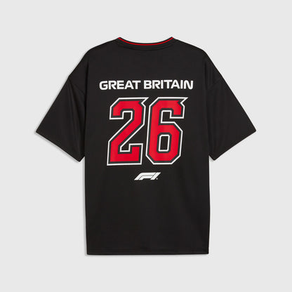 F1 LS Great Britain Jersey - black