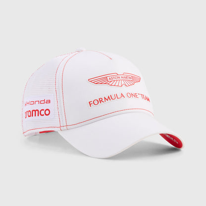 AMF1 RP SE Stroll Trucker Cap - White