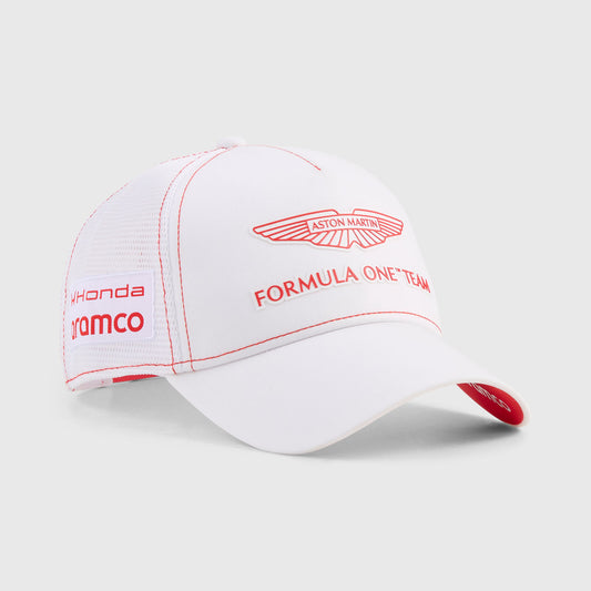 AMF1 RP SE Stroll Trucker Cap - White