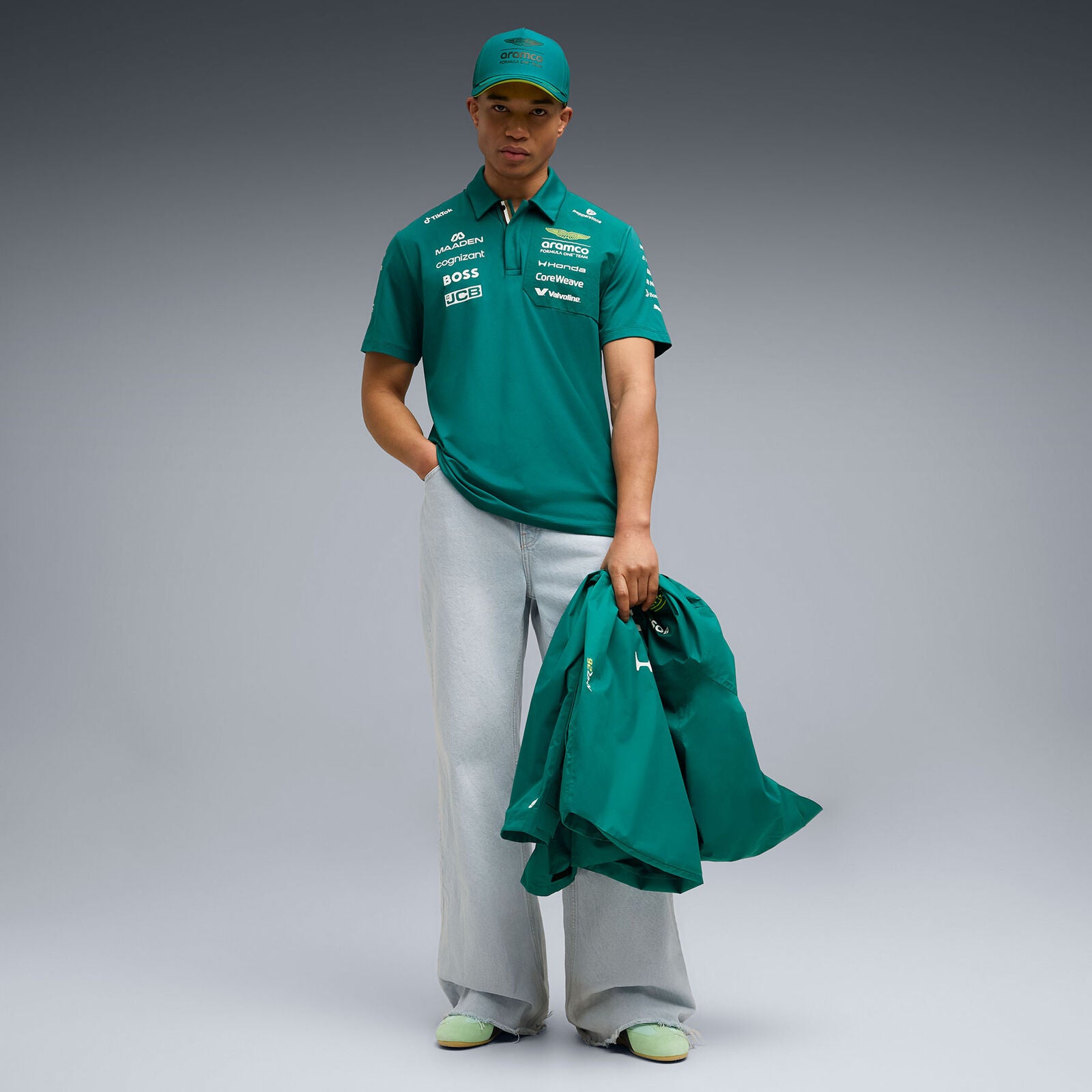 AMF1 RP Polo - green