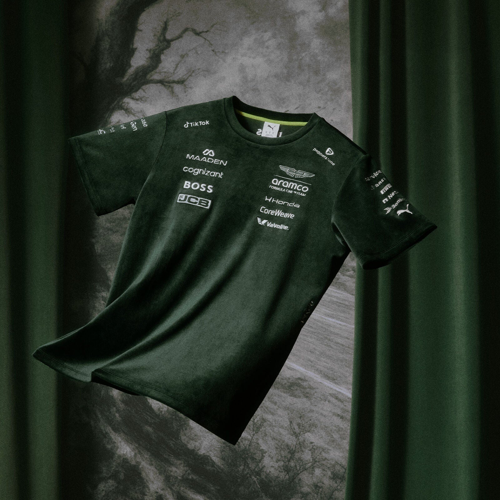 AMF1 RP SE UK Tee - green