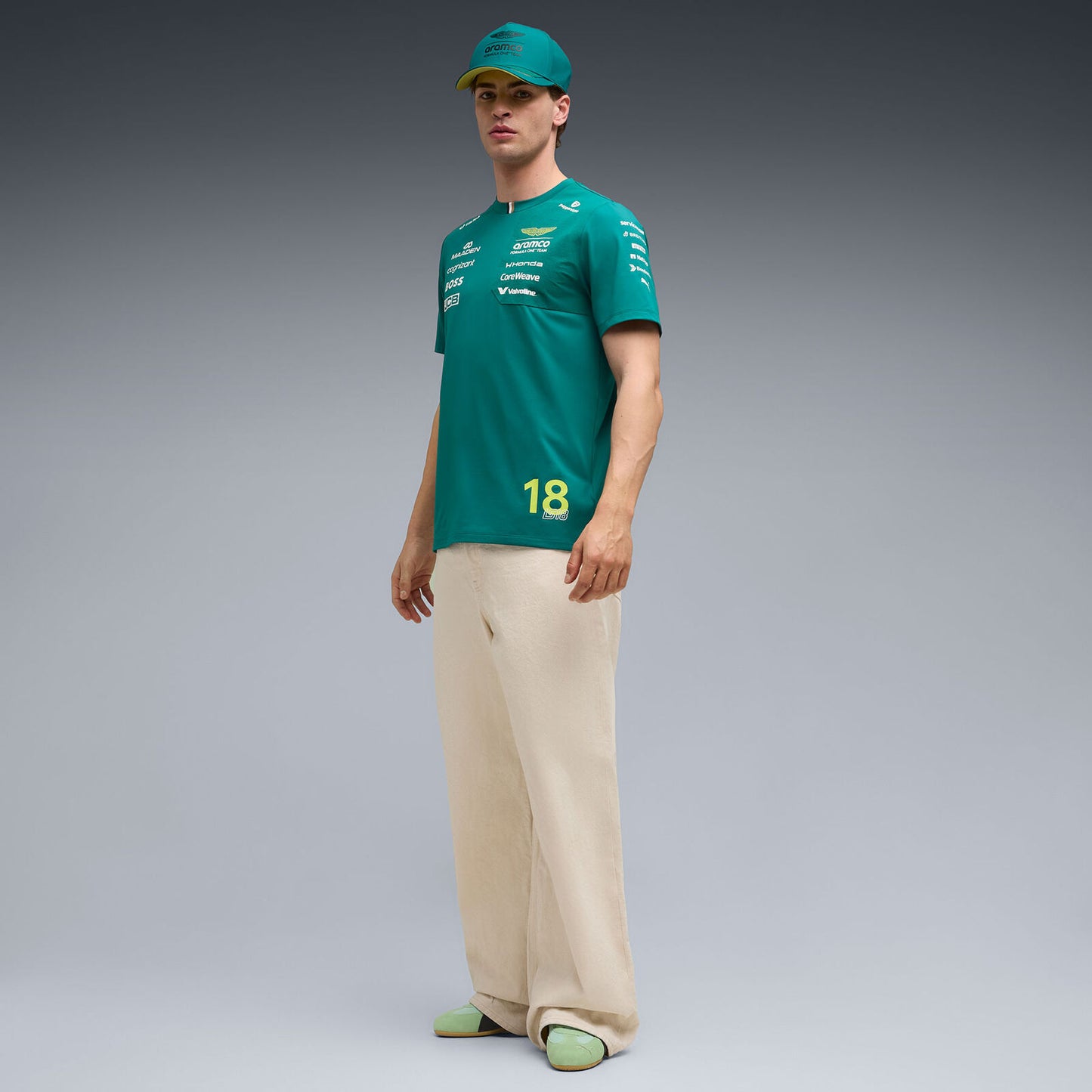 AMF1 RP Stroll Tee - green