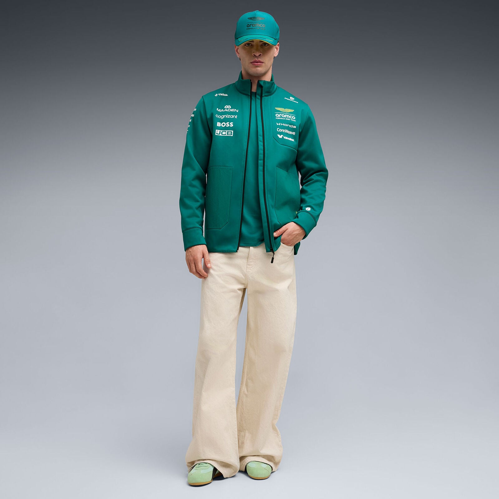 AMF1 RP Softshell Jacket - green