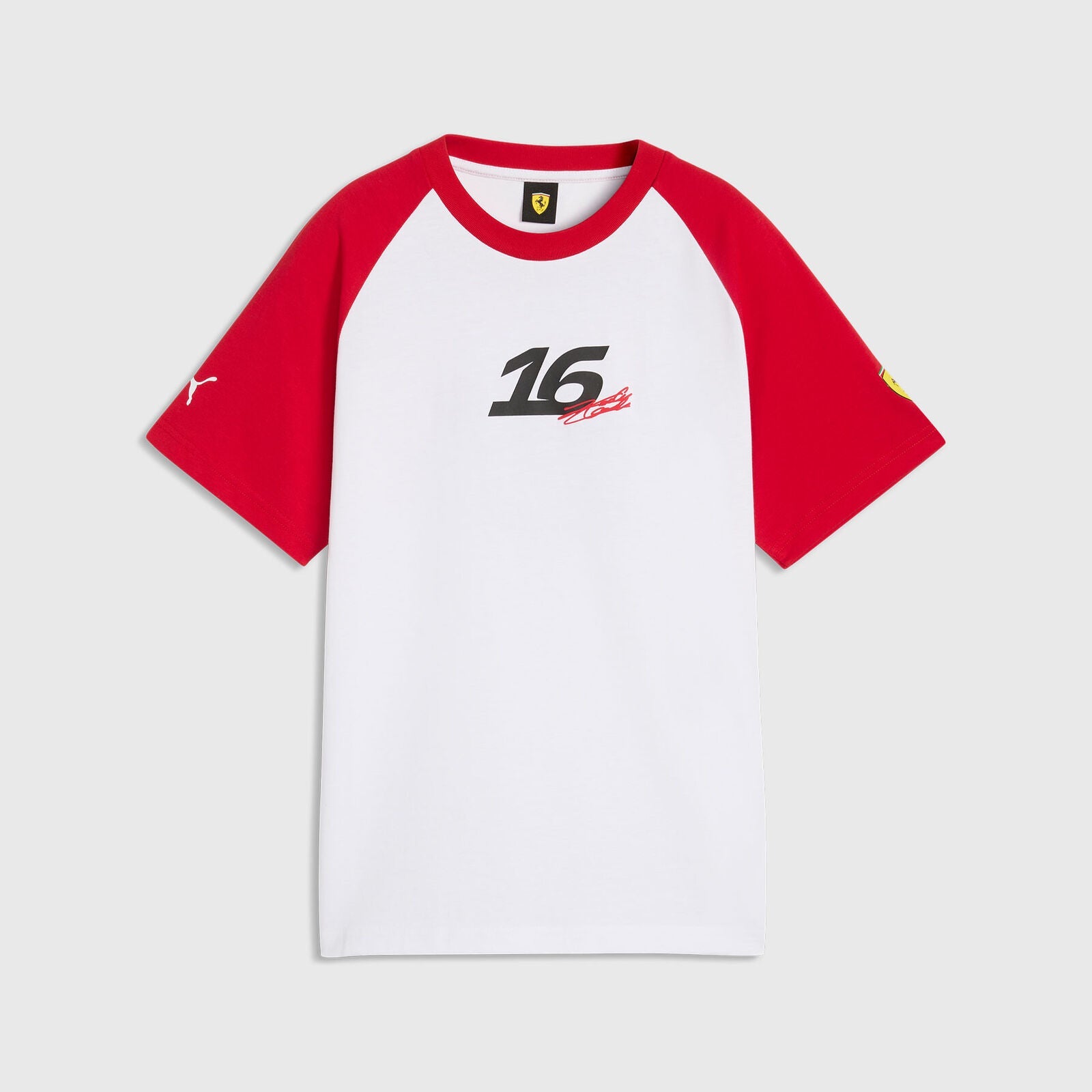 SW FW KIDs Leclerc Tee - Puma White