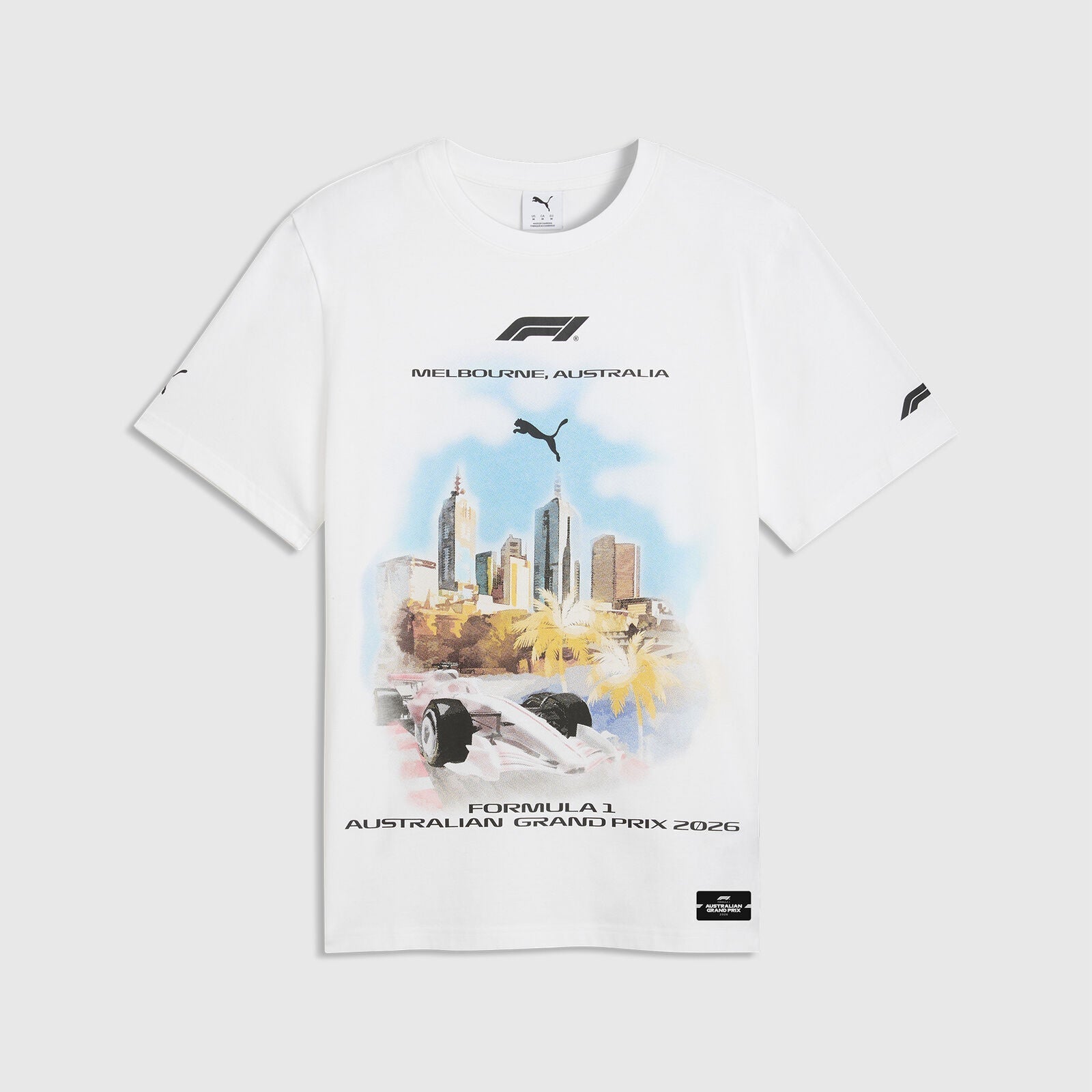 F1 FW SE Australia Tee - white