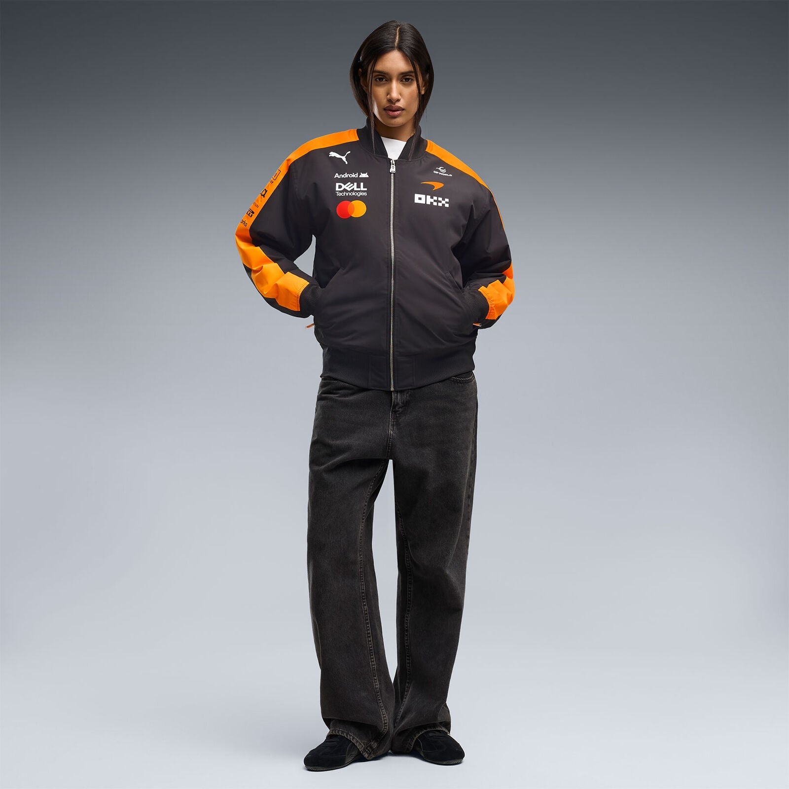 McLaren RP Bomber Jacket - Papaya