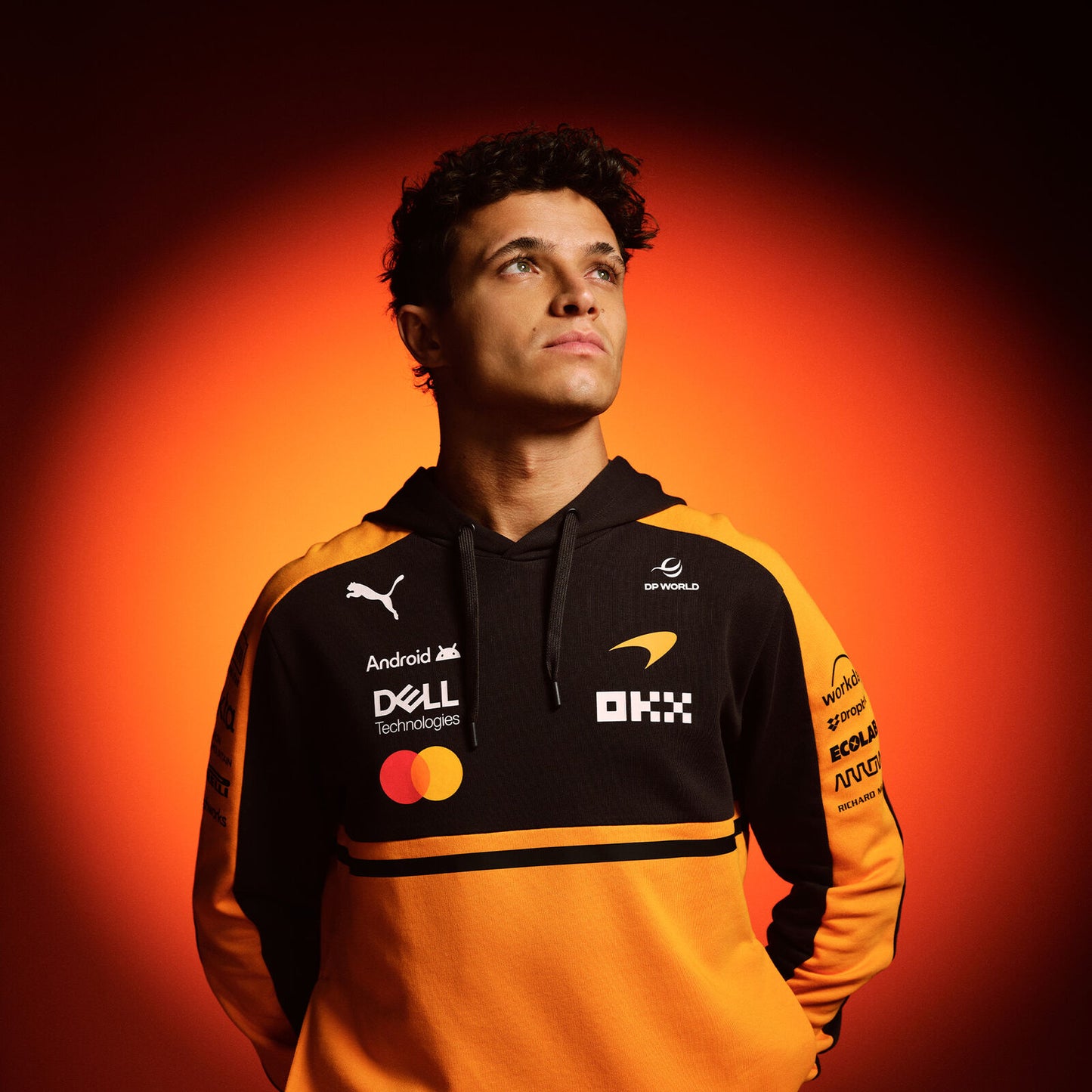 McLaren RP Hoodie - Papaya