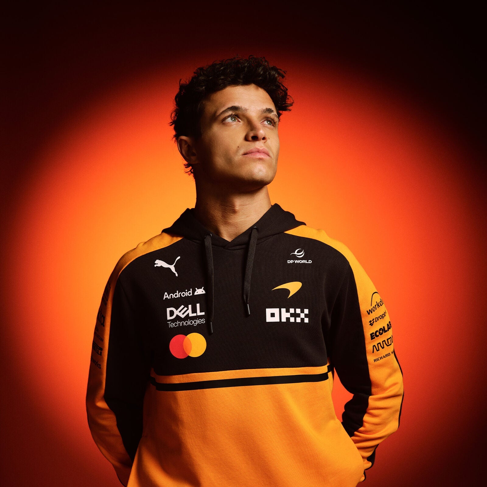 McLaren RP Hoodie - Papaya
