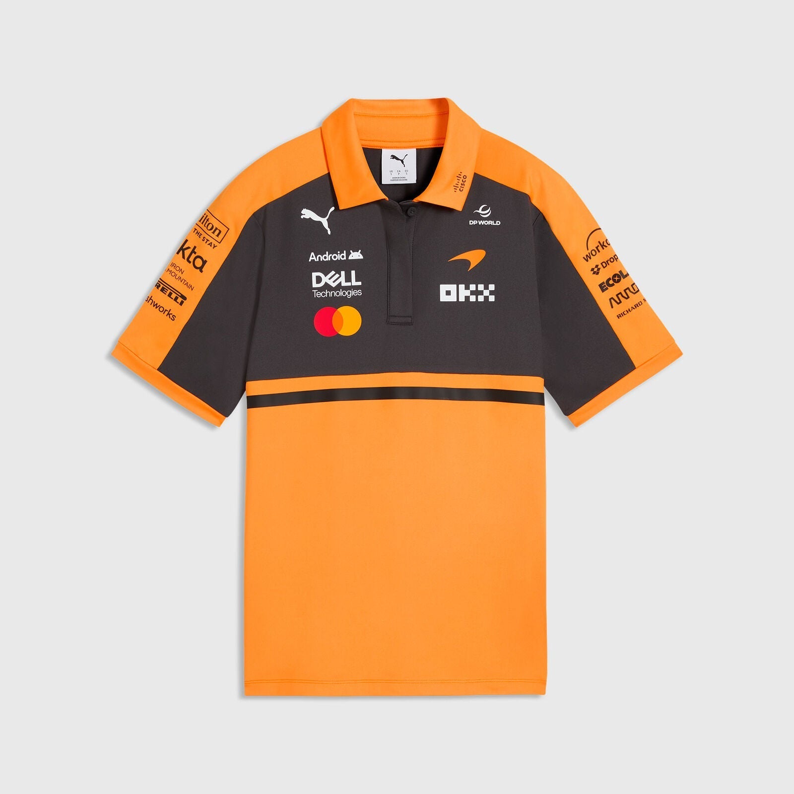 McLaren RP WMNs Polo - Papaya