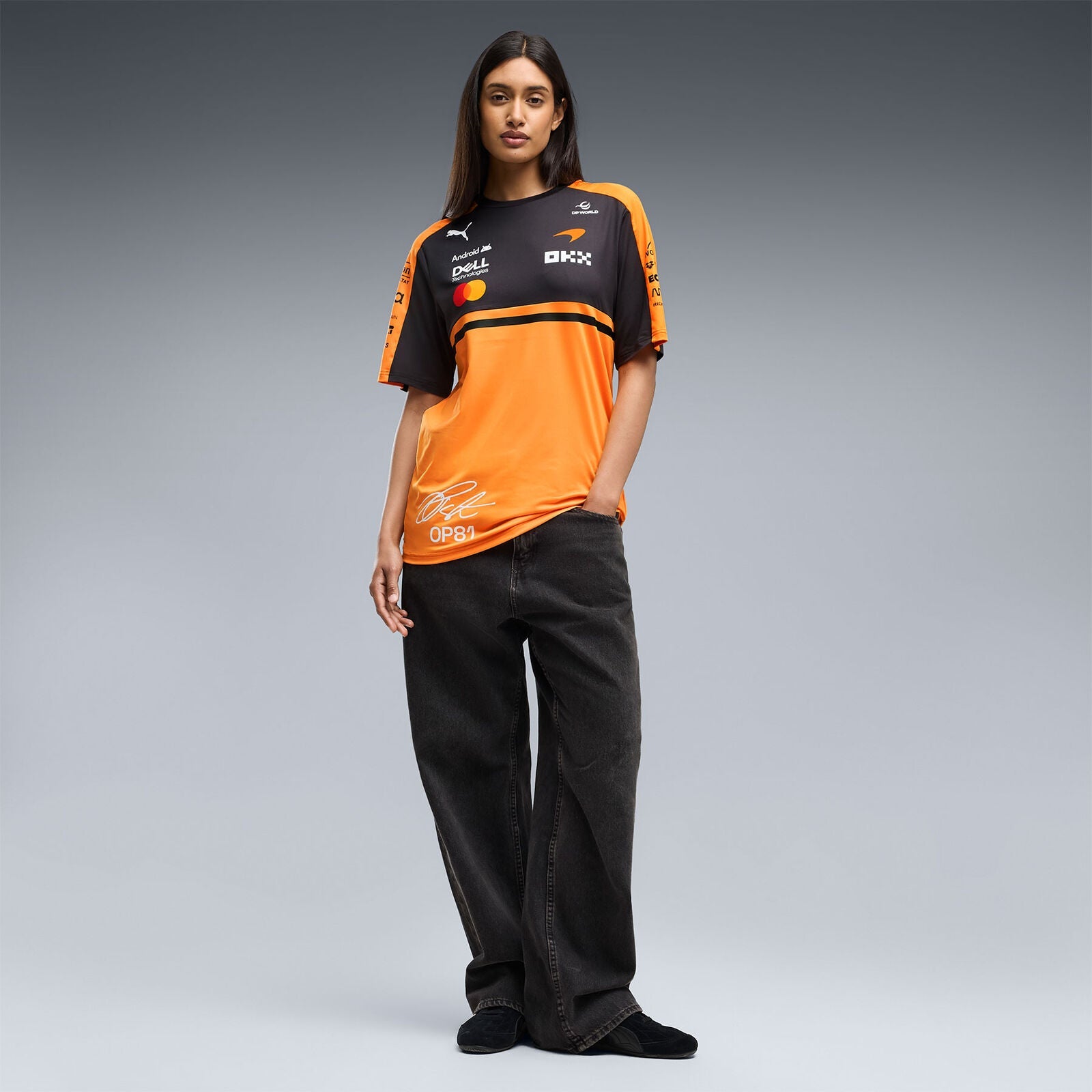 McLaren RP Piastri Tee - Papaya