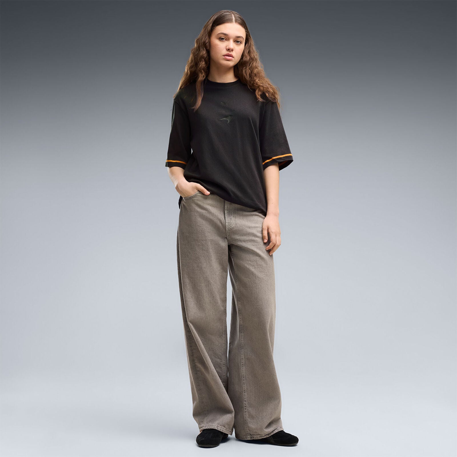 ML LS Relaxed Tee - Titan Black