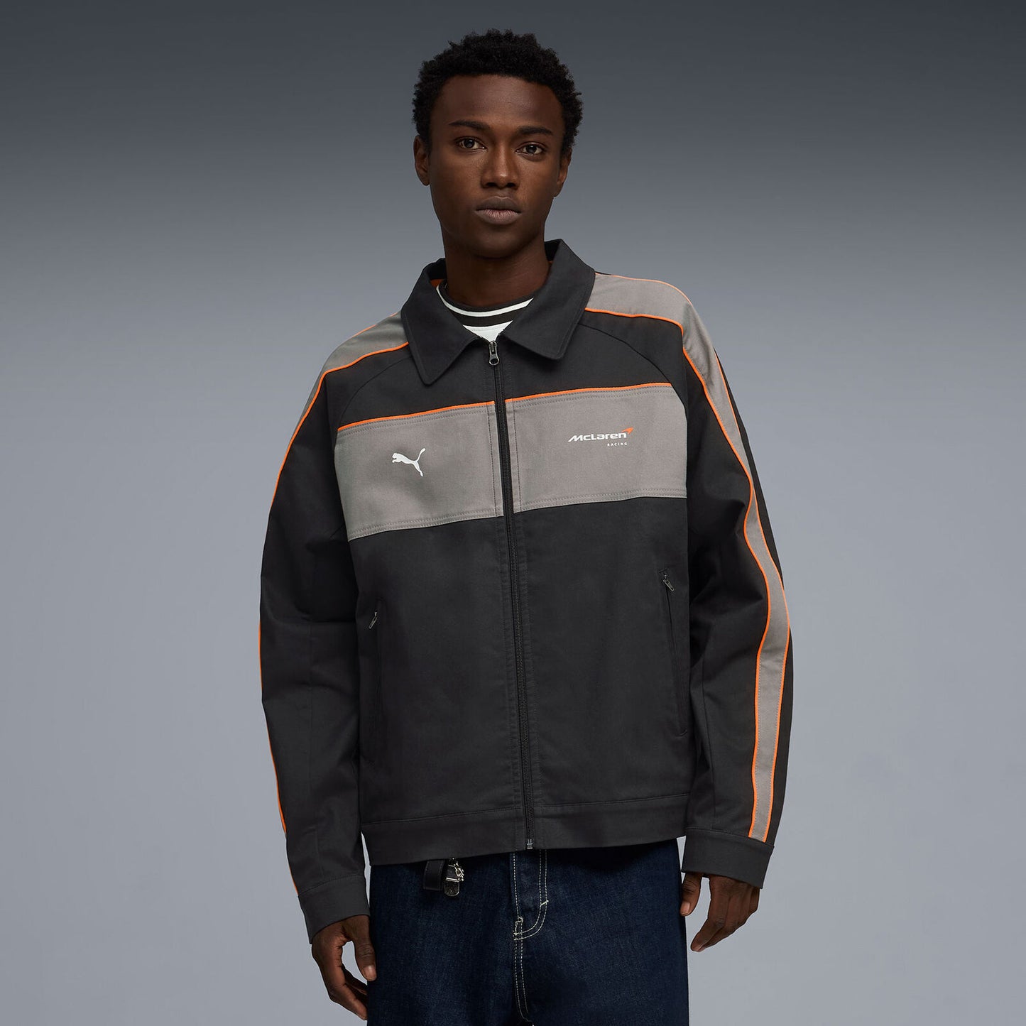 ML LS T7 Jacket - Black Marble