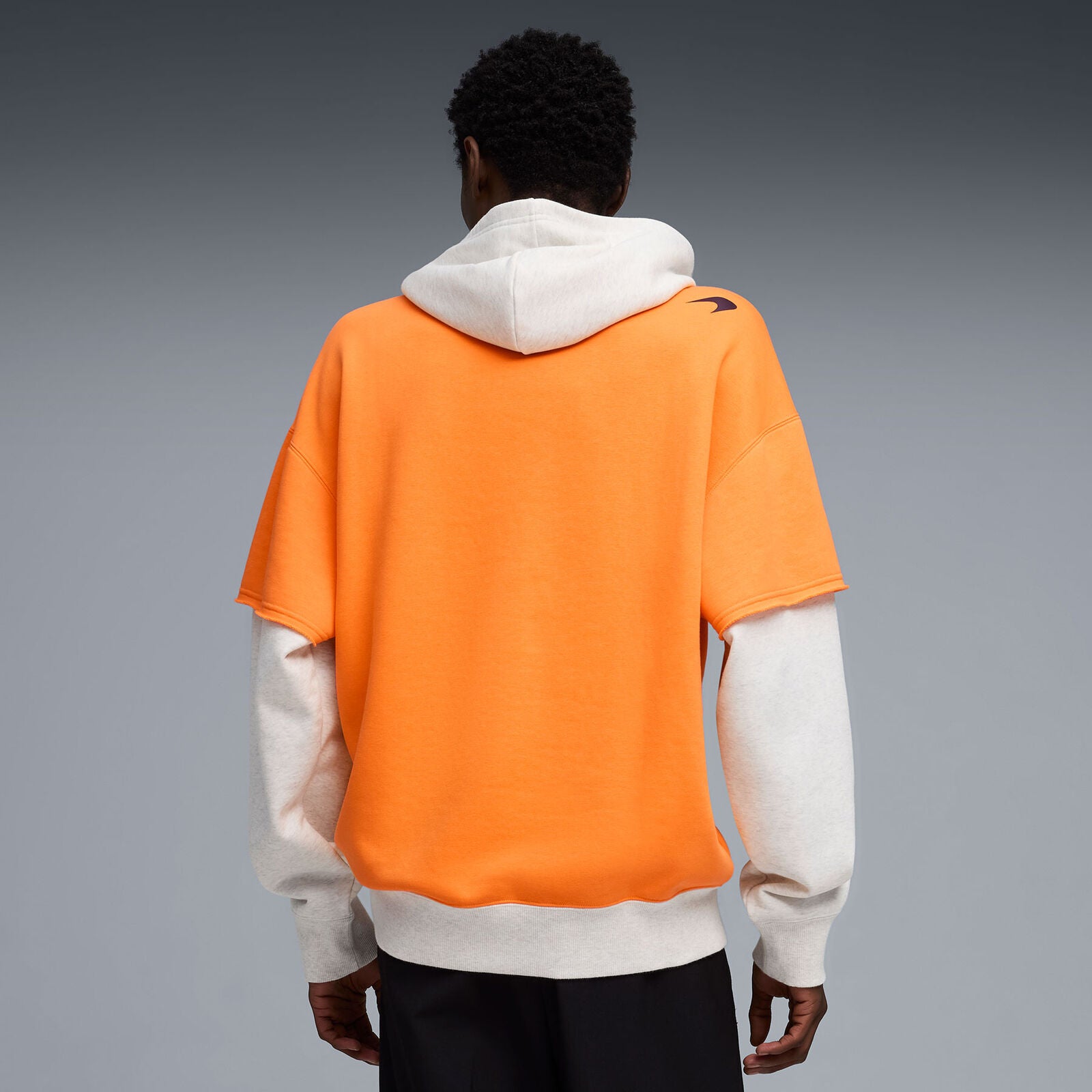 ML LS Racing Hoodie - Papaya