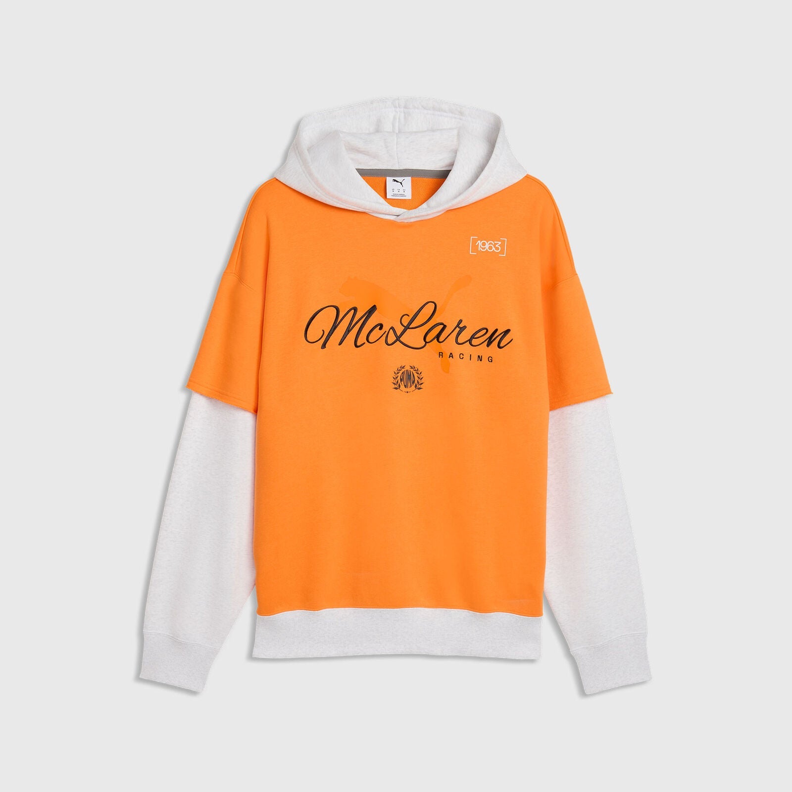 ML LS Racing Hoodie - Papaya