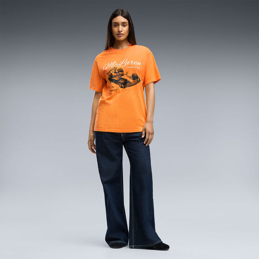 ML LS Graphic Tee 2 - Papaya