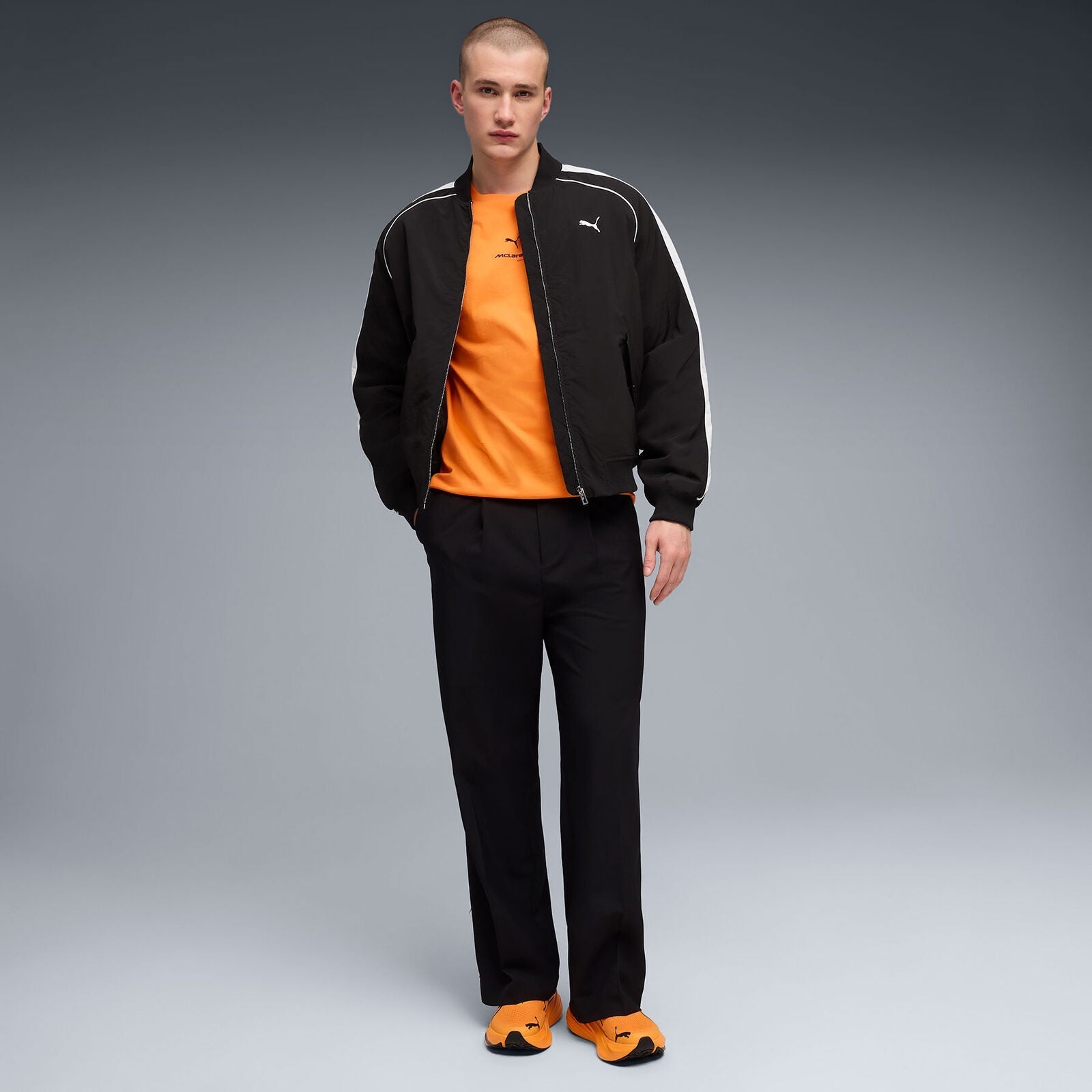 ML FW Small Logo Tee - orange
