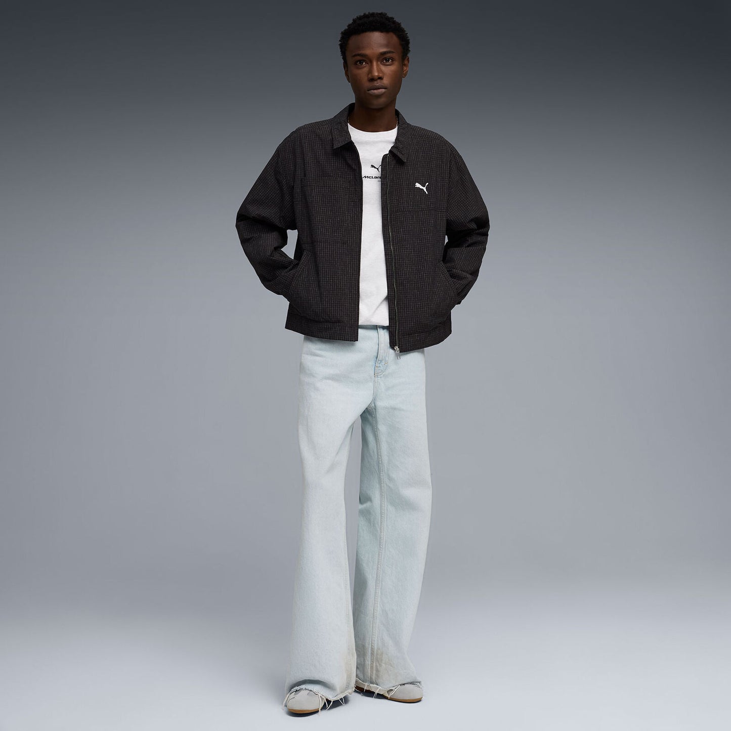 ML FW Small Logo Tee - white