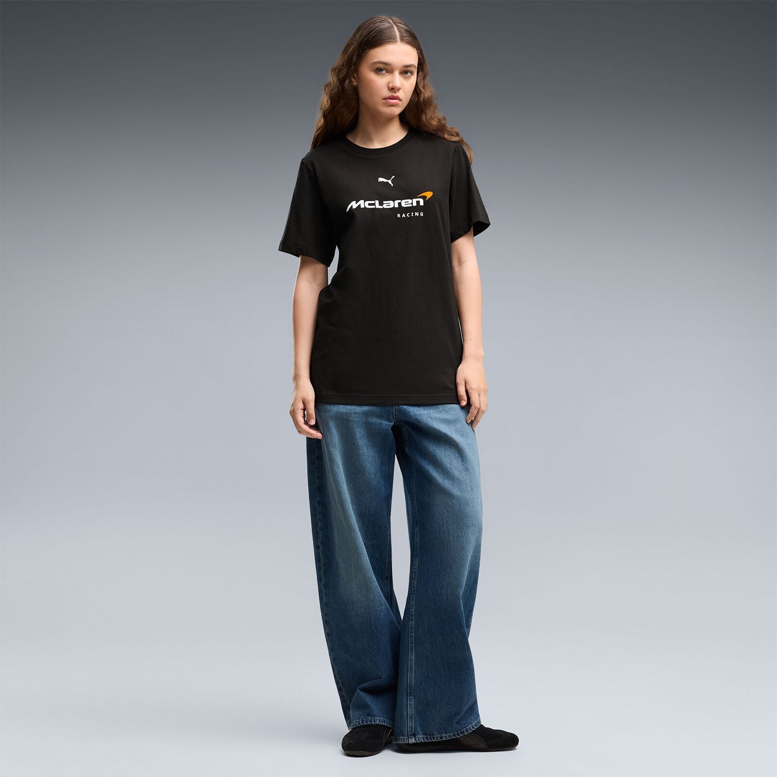 ML FW Large Logo Tee - black