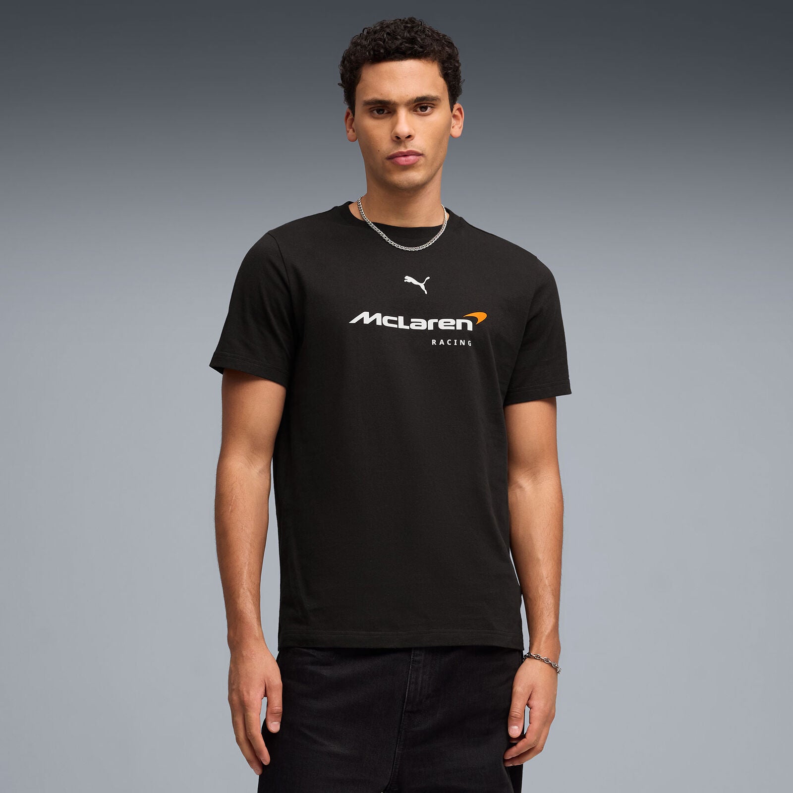 ML FW Large Logo Tee - black