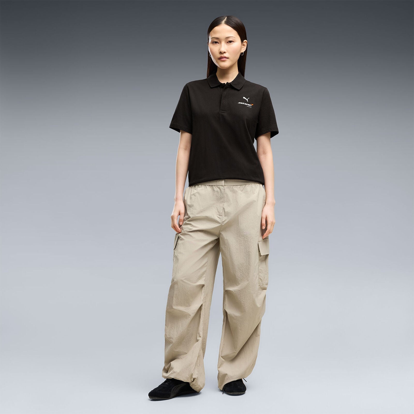 ML FW Small Logo Polo - black