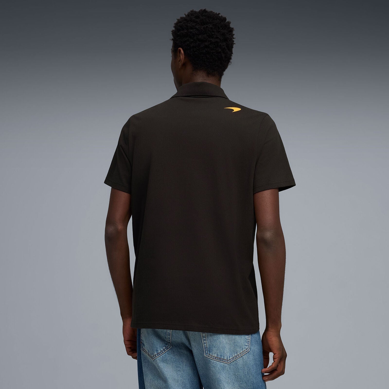 ML FW Small Logo Polo - black