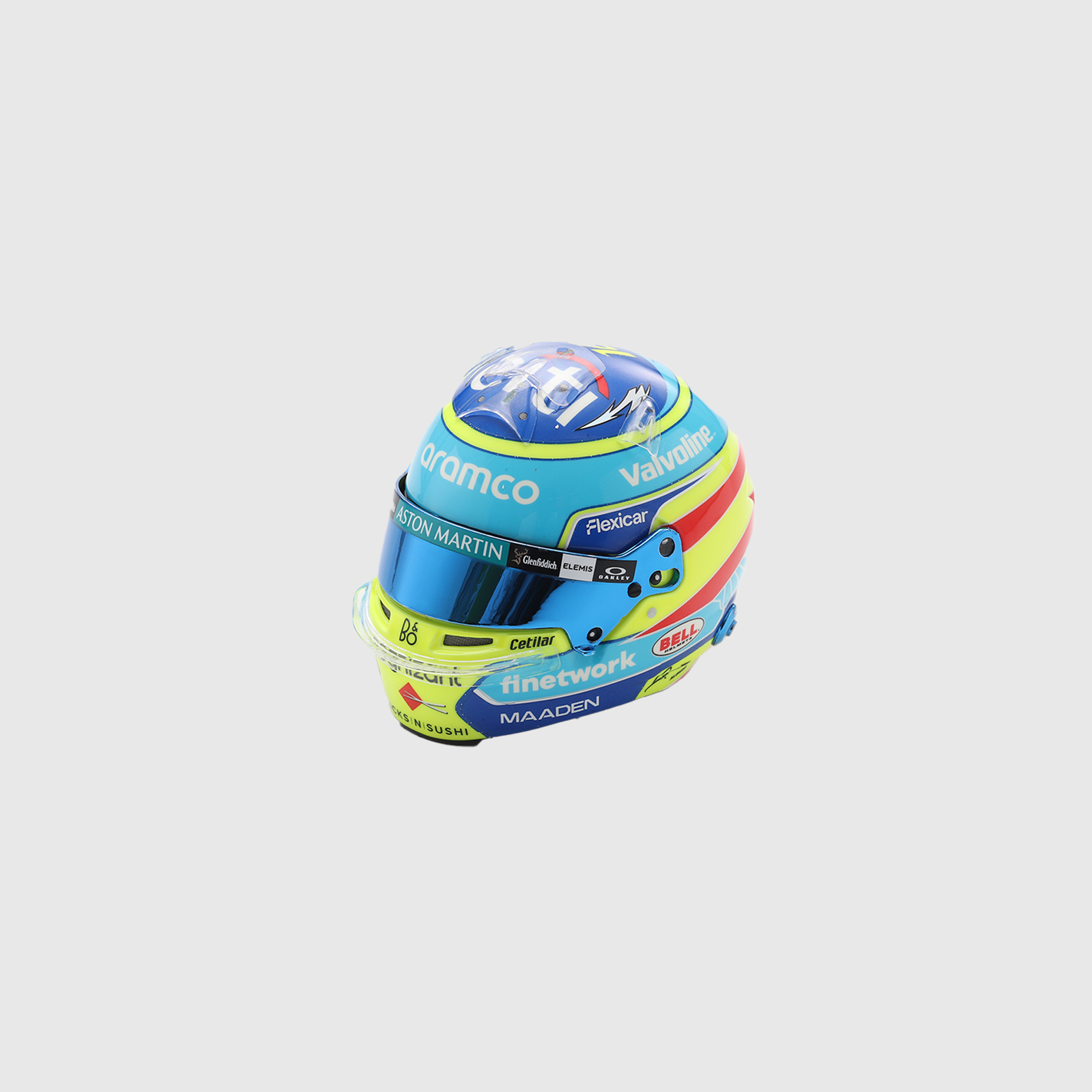 AMF1 FA 2025 1:5 SCALE HELMET - Green