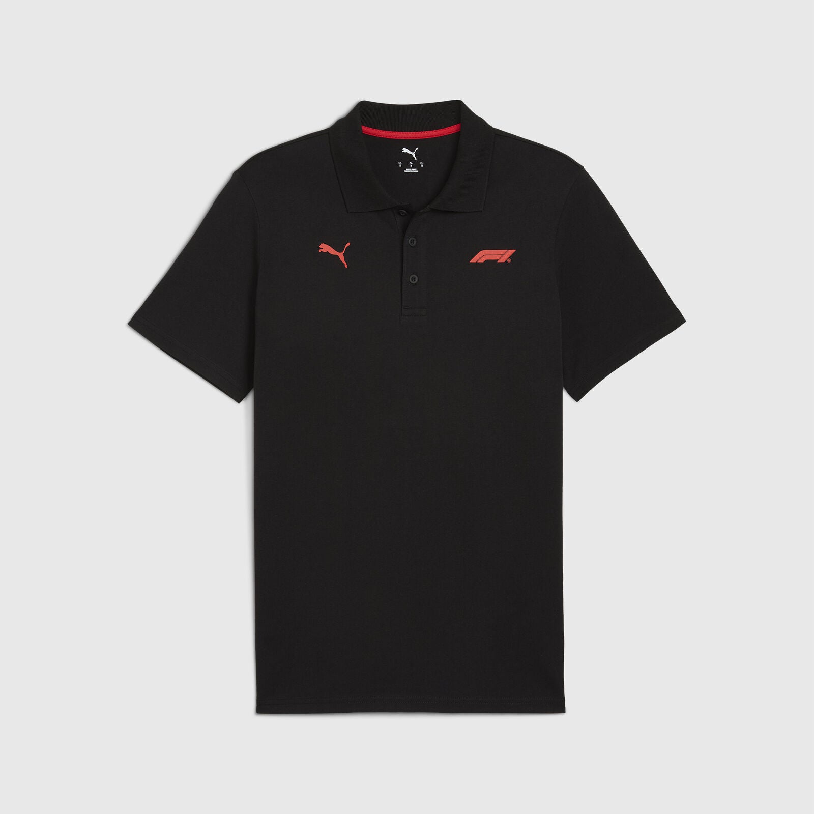 F1 FW Small Logo Polo - PUMA Black