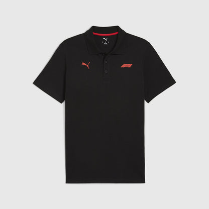 F1 FW Small Logo Polo - PUMA Black