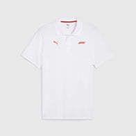 F1 FW Small Logo Polo - PUMA White