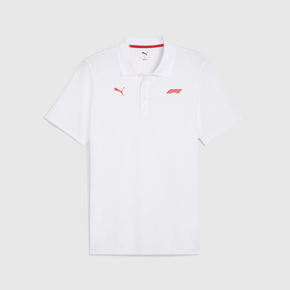 F1 FW Small Logo Polo - PUMA White