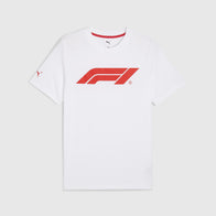 F1 FW Logo Tee - PUMA White