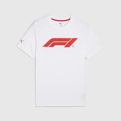 F1 FW Logo Tee - PUMA White