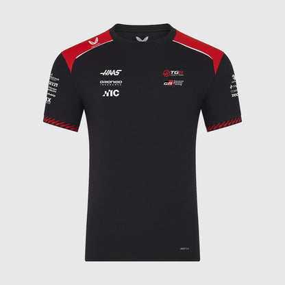 HAAS RP MENS TEAM SET UP TEE - Caviar