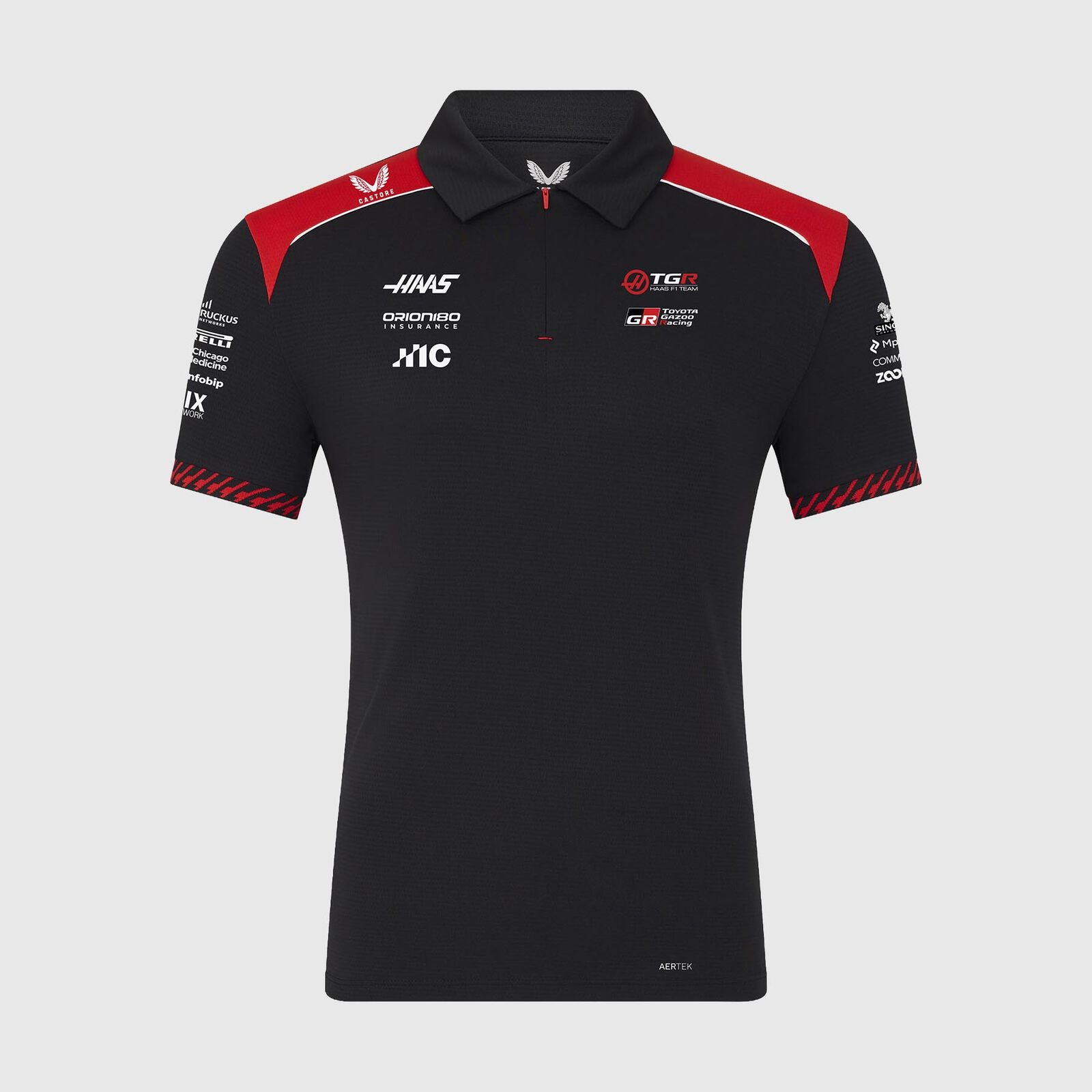 HAAS RP MENS TEAM SS POLO - Caviar