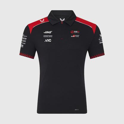 HAAS RP MENS TEAM SS POLO - Caviar